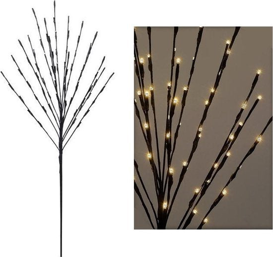 Lichterbaum - 110cm - 80 LEDs - Warmweiß - Zeitschaltuhr