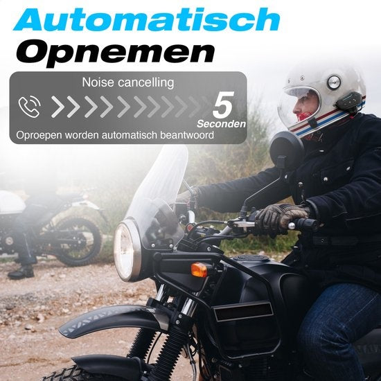 GarpexÂ¬Ã† Motorradhelm-Headset - Bluetooth - Gegensprechanlage - Kommunikation - Lautsprecher - Freisprecheinrichtung - Einfach zu bedienen