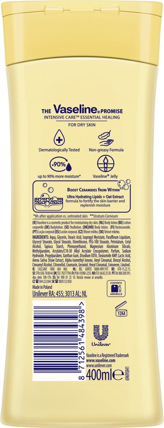 Vaseline – Körperlotion – Intensive Care Essential Healing – 400 ml