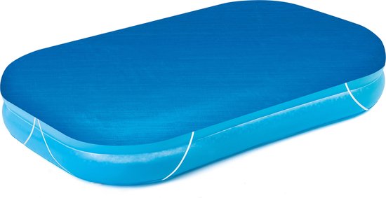 Bestway Schwimmbad-Abdeckplane – Rechteckig 262 x 175 cm – Geeignet für Aufstellpools