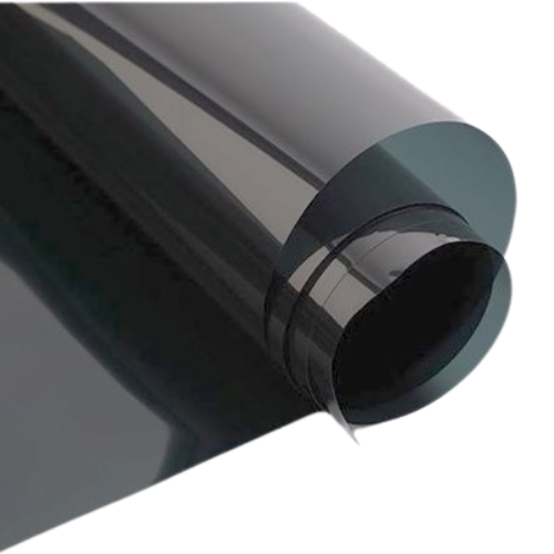 Homewell Isolerende Raamfolie 120x300cm - UV protectie - Zonwerend & Zelfklevend- Zwart Tint 39% - HR+