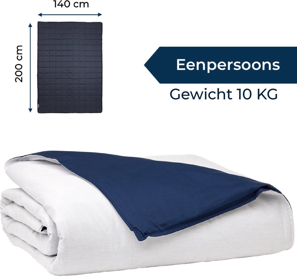 Kalm Beschwerungsdecke 10 KG - Beschwerungsdecke - Anti Stress