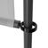 Tectake Sonnensegel Taija 200 x 310 cm – Klemmbefestigung – UV-Schutz 50+ – Hellgrau