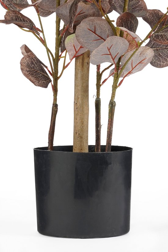 Mica Decorations Eukalyptus-Kunstpflanze im Blumentopf – H 150 x Ø 30 cm – Bronze