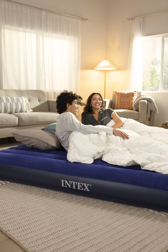 Intex King Dura-Beam Classic Downy Luftmatratze – 203 × 183 × 22 cm