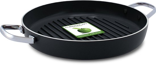 GreenPan Essentials runde Grillpfanne 28 cm
