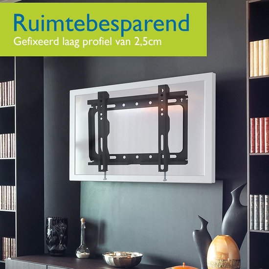 Philips TV-Halterung SQM3221/00 – Feste TV-Wandhalterung für Fernseher bis 42 Zoll und 25 kg – VESA-Maß bis 200 × 200 mm