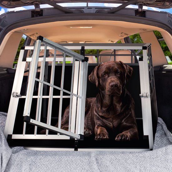 Aluminium Hundetransportbox - XL