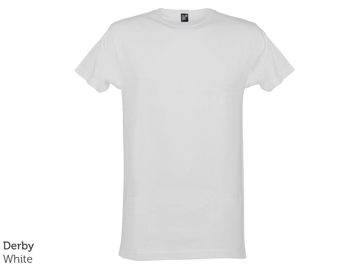 Alan Red Basic T-Shirt – V-Ausschnitt – Größe L – Black Vermont