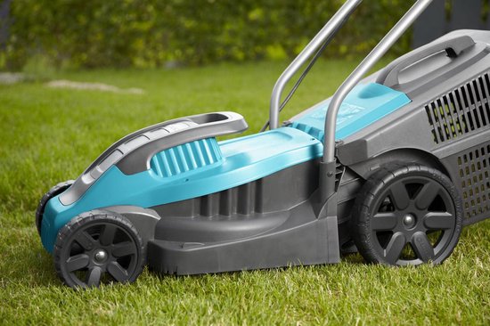 GARDENA Powermax 32 Rasenmäher – Schnittbreite 32 cm – Rasenflächen bis zu 200 m²