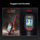 HIKMICRO Wärmebildkamera E02 - Ausgestattet mit Superir-Technologie und integrierter Schnittstelle und vier Farbpaletten - Für radiometrische Bildanalyse und Inspektion - Schwarzer Kunststoff - 6 x 3 x 2 cm