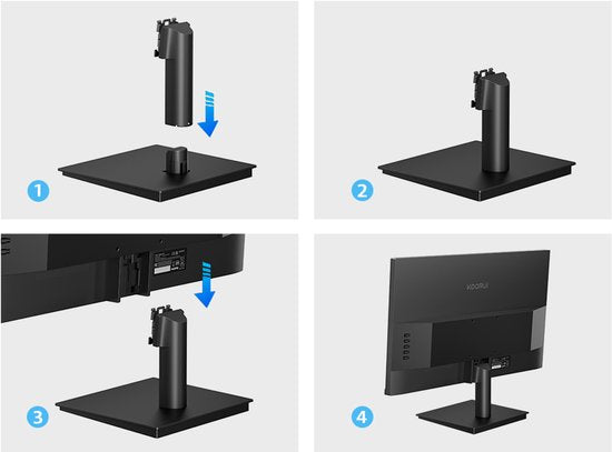 Koorui E2212F Computermonitor 54,5 cm (21,4") 1920 x 1080 Pixel Full HD Schwarz