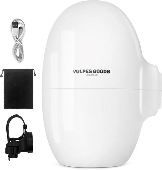 Vulpes Goods® BabyCare - Babywippe für Kinderwagen - Babyschaukel - Babywippe - Automatisches Wippen - Inkl. Reisetasche - PRO Version