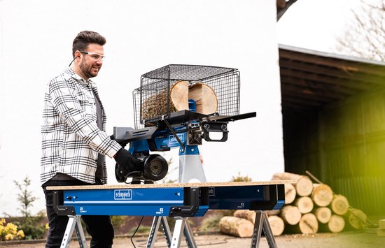 Scheppach HL760L Holzspalter – 7 Tonnen – 2200 W – 220–240 V~ – Elektrischer Holzspalter – Holzspaltmaschine – Holzspalter