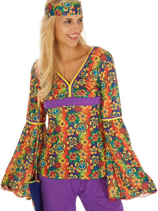 Dressforfun Faschingskostüm Hippie – Damen – Größe M