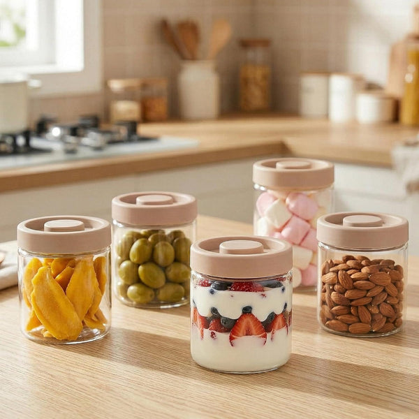 Brabantia Vakuum-Vorratsbehälter 750 ml – 11,1 x 9,7 cm