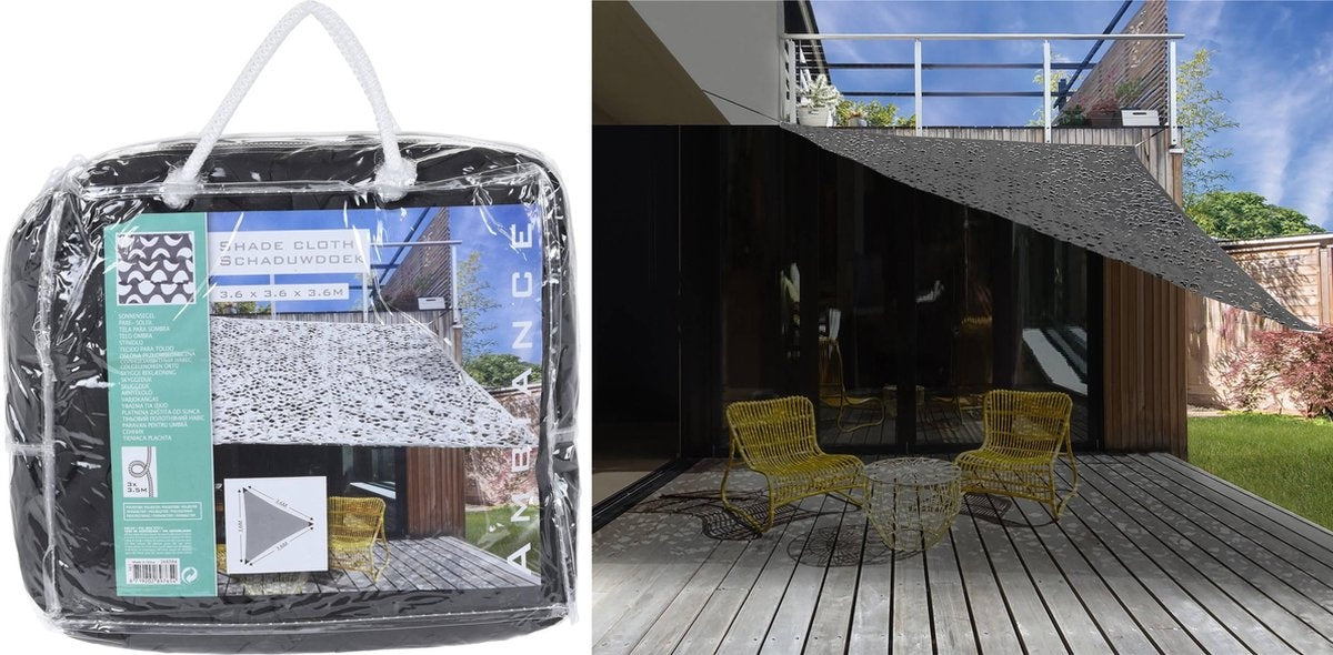 Ambiance Camouflage Schirmtuch - Tarpen - Grau