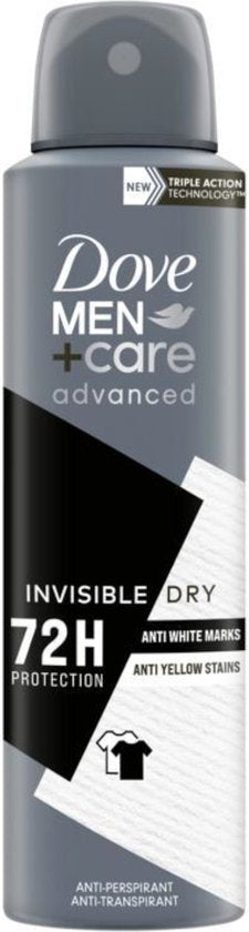 Dove Men+Care - Deodorant - Spray - Unsichtbar trocken - 150ml