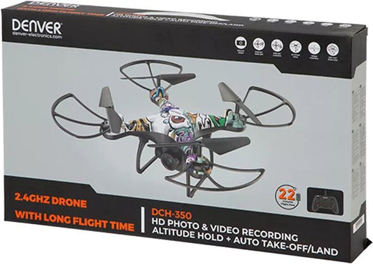 Denver Drohne mit Kamera - HD-Bild - Mini-Drohne für Erwachsene und Kinder - DCH350