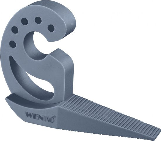 Wenko Türstopper Multi-Stop 11,8 × 7,7 × 2,5 cm TPR Blau