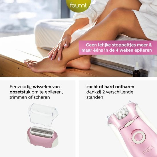 Fineza - Epilierer Damen - Rosa