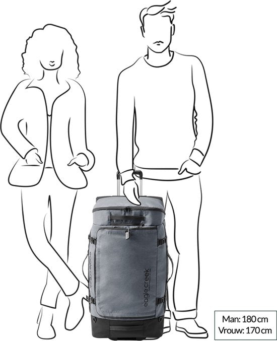 Eagle Creek Cargo Hauler XT Reisetasche mit Rollen 120 l/32, Farbe: Anthrazit