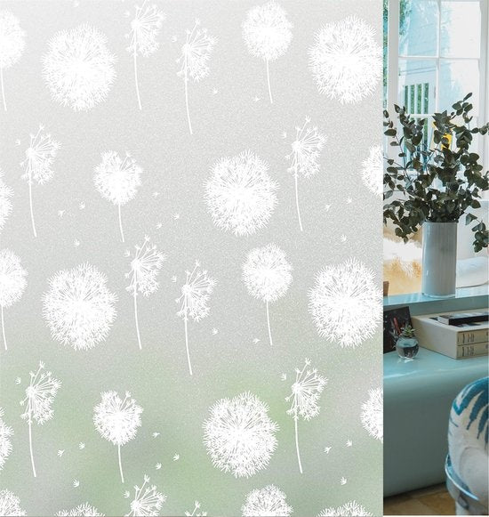 HomewellÂ® Fensterfolie HR++ 60x200 - Isolierend & Sonnenschutz - Anti-Sicht - Statisch - Pferdepoly