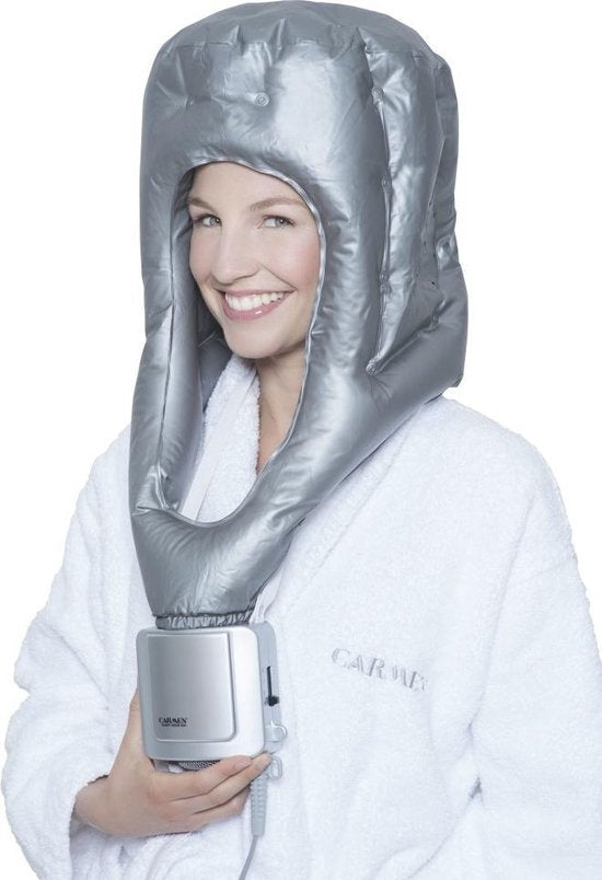 Carmen HD600 - Haartrockner - 600 Watt - 2 Heizstufen - Luxuriöse Aufbewahrungstasche - ION-Technologie