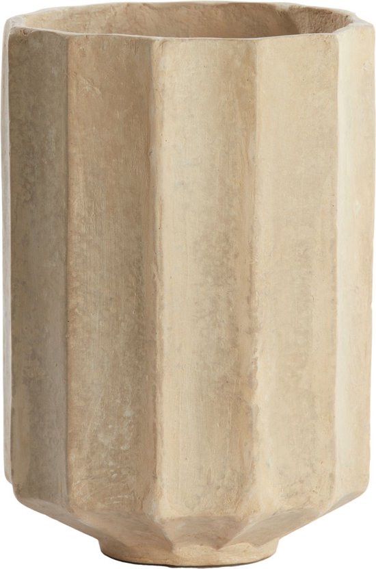 Light & Living Blumentopf Salou – Weiß – Ø 22 cm – Modern