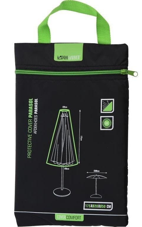 Pro Garden Parasol Schutzhülle - bis zu 300cm - Schwarz