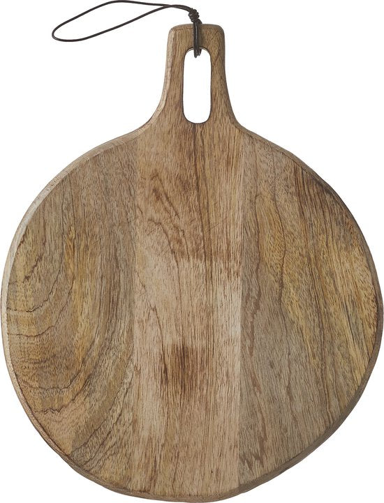 Mica Decorations Duko Servierregal - Ø28 cm - 100% FSC Mango-Holz - Braun