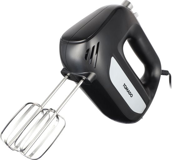 Tomado THM3001B - Handrührgerät - 6 Geschwindigkeiten - Turbofunktion - Schwarz