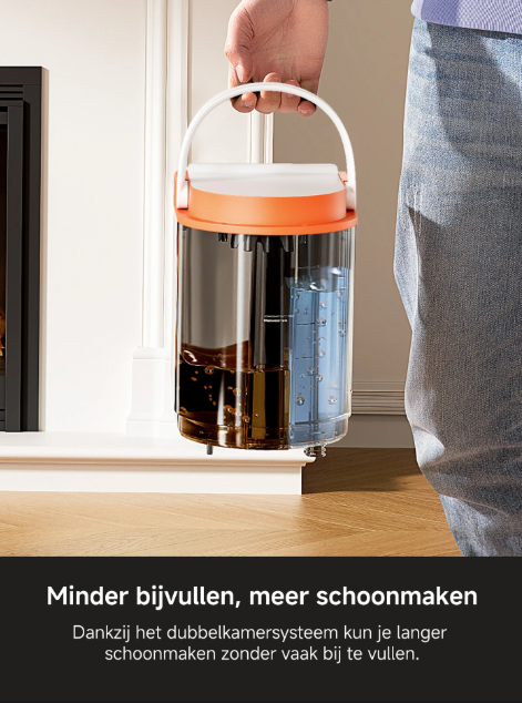 UWANT B300pro Teppichreiniger – 18 kPa Saugkraft – Selbstreinigend