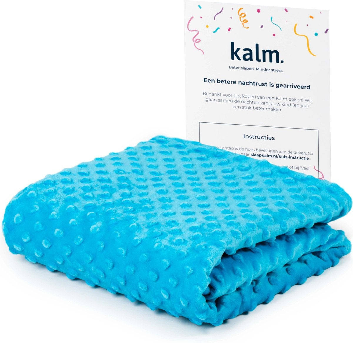 Kalm 4-Jahreszeiten-Decke Kinder 100*150 cm einfarbig