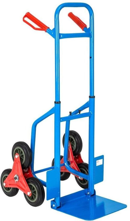 tectake - Treppenwagen - blau - bis zu 100 kg - 402451