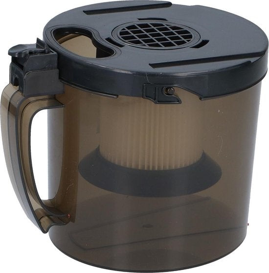 Dunlop Staubsauger ohne Beutel - 700 Watt - 2 Liter Auffangbehälter - Rot/Schwarz