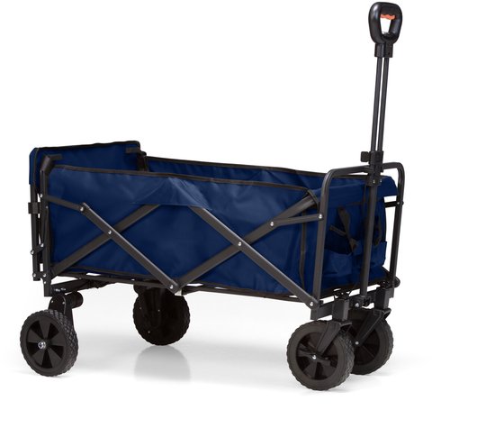 Mr Fold Electric Wagon - XL - faltbar - 255L - 100KG Ladekapazität - Blau - 5 Jahre Garantie