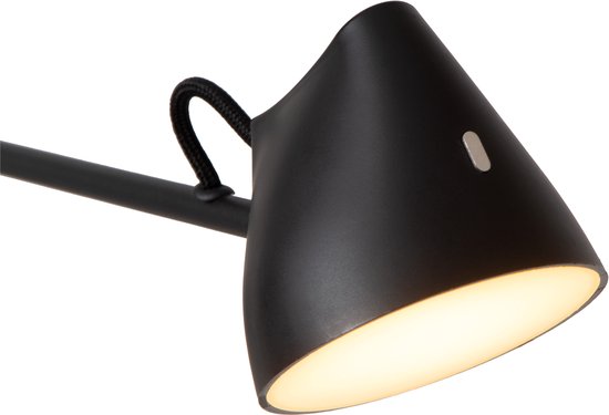 Lucide MILNE – Wandleuchte – dimmbare LED – 2 × 8 W, 2700 K – Schwarz