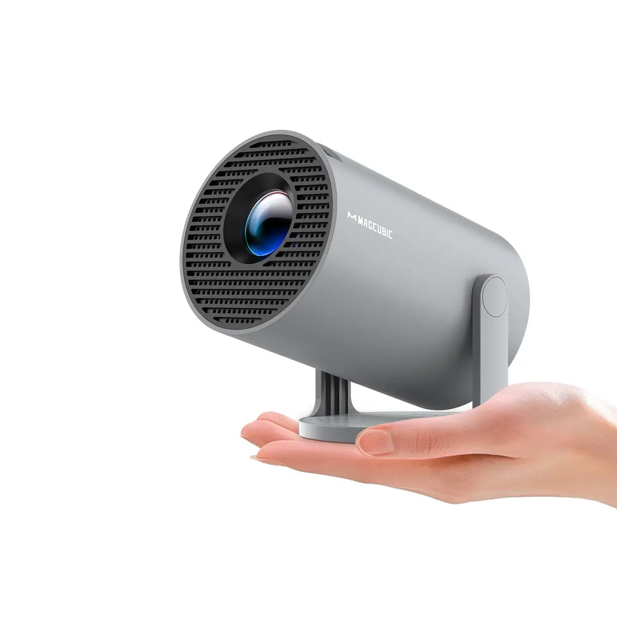Magcubic HY300 Pro Mini-Beamer mit WLAN 6 und Bluetooth 5.4 – Android 14 – 290 ANSI – Grau