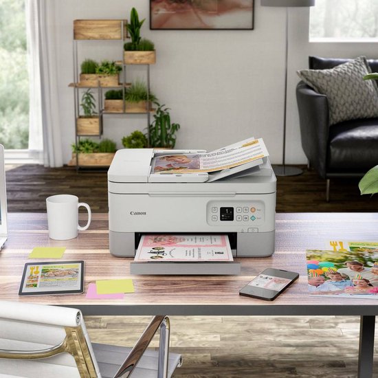 Canon PIXMA TS7451i – All-in-One-Tintenstrahldrucker – Weiß