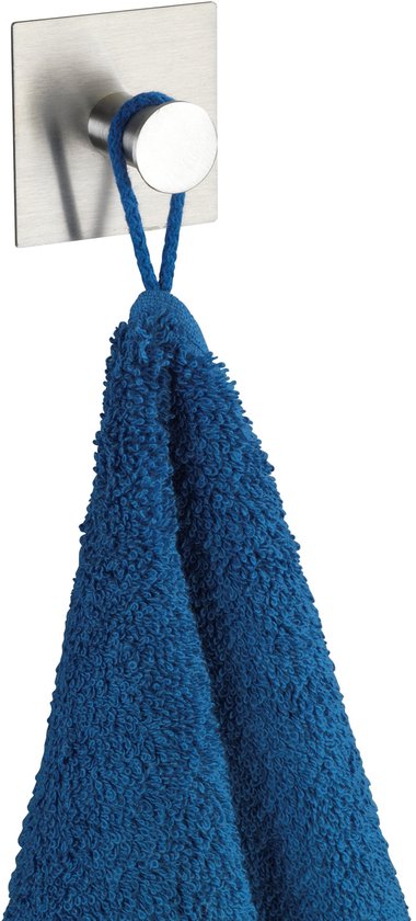 Wenko Wandhaken, selbstklebend, Accadia, 5,5 × 3 cm, Edelstahl, silberfarben