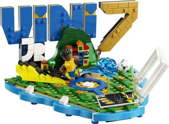 LEGO Editions – Vini Jr. – Fußball-Highlights: Fußball-Bausatz für Kinder – 43027