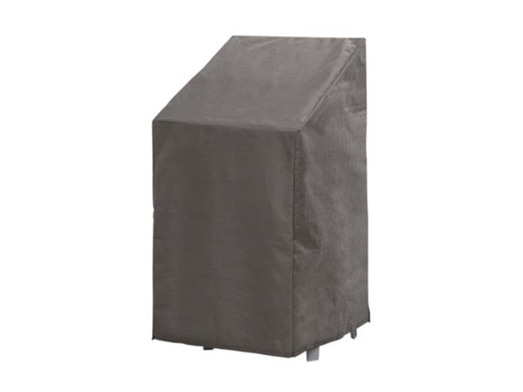 Perel Outdoor-Hülle für Stapelstühle, für 4-6 Stapelstühle, grau, 66 cm x 66 cm x 128 cm
