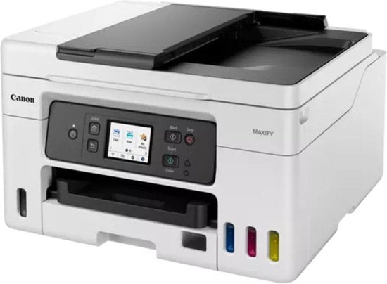 Canon MegaTank MAXIFY GX4050 – All-in-One-Tintenstrahldrucker mit Tintenbehälter – Weiß