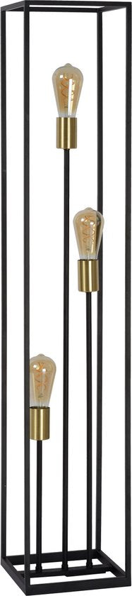 Lucide RUBEN – Stehlampe – 3xE27 – Schwarz