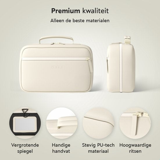 ONYXÂ¬Ã† Kulturtasche Sand M