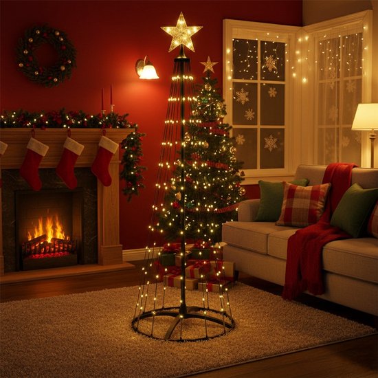 LED-Baum mit 550 Lichtern 300cm, warmweiß