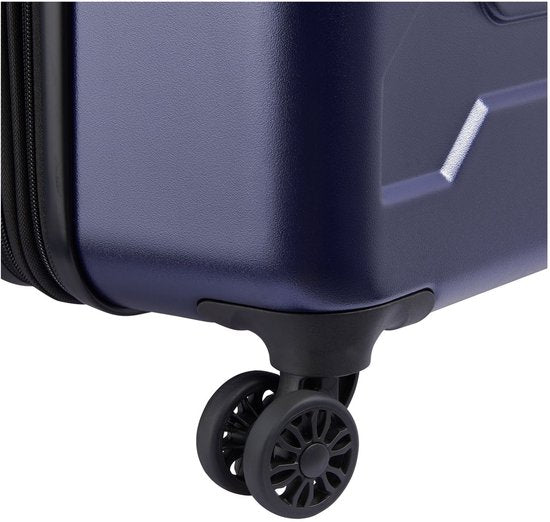 Delsey JH004C 76 cm erweiterbarer Reisekoffer – Blau