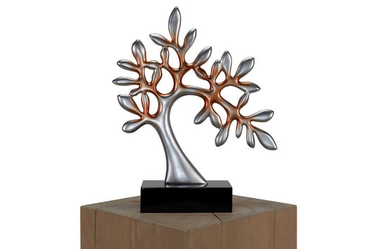 KUNSTLOFT Dekofigur Penjing 38x38x10 cm, handgefertigte Figur aus Steinguss