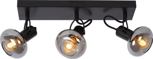 Lucide MADEE – Deckenstrahler (Deckenleuchte) – 3xE14 – Schwarz